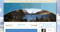 Desktop Screenshot of dalyleachchapel.com